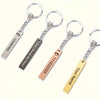 Personalized Stainless Steel Keychain