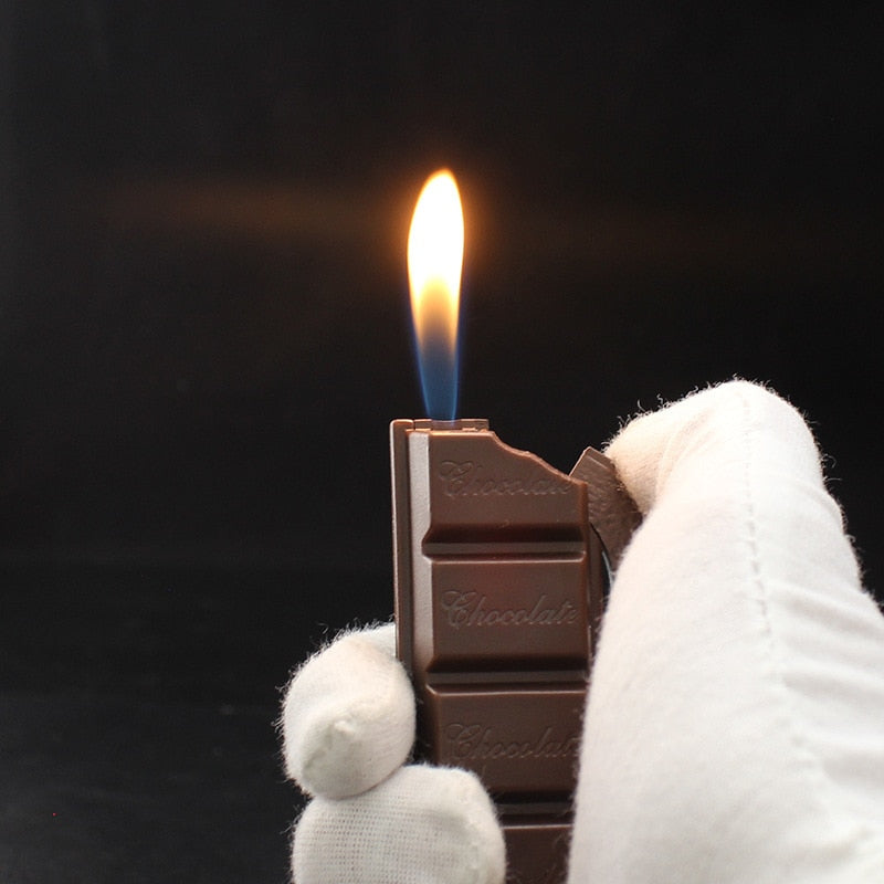 Creative Chocolate Torch Lighter Flame