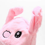 Cartoon Animal Hat Plush Beanies Moving Bunny Ears Hat