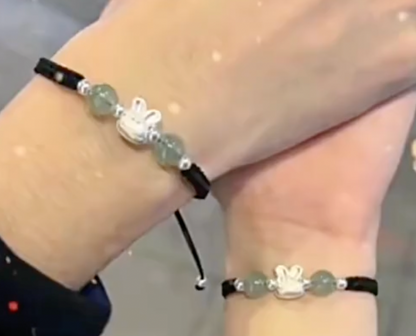 BunnyCharm™ Couple Bracelets – A Symbol of Love and Connection