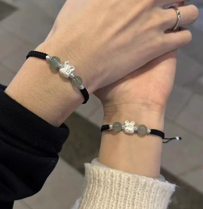 BunnyCharm™ Couple Bracelets – A Symbol of Love and Connection