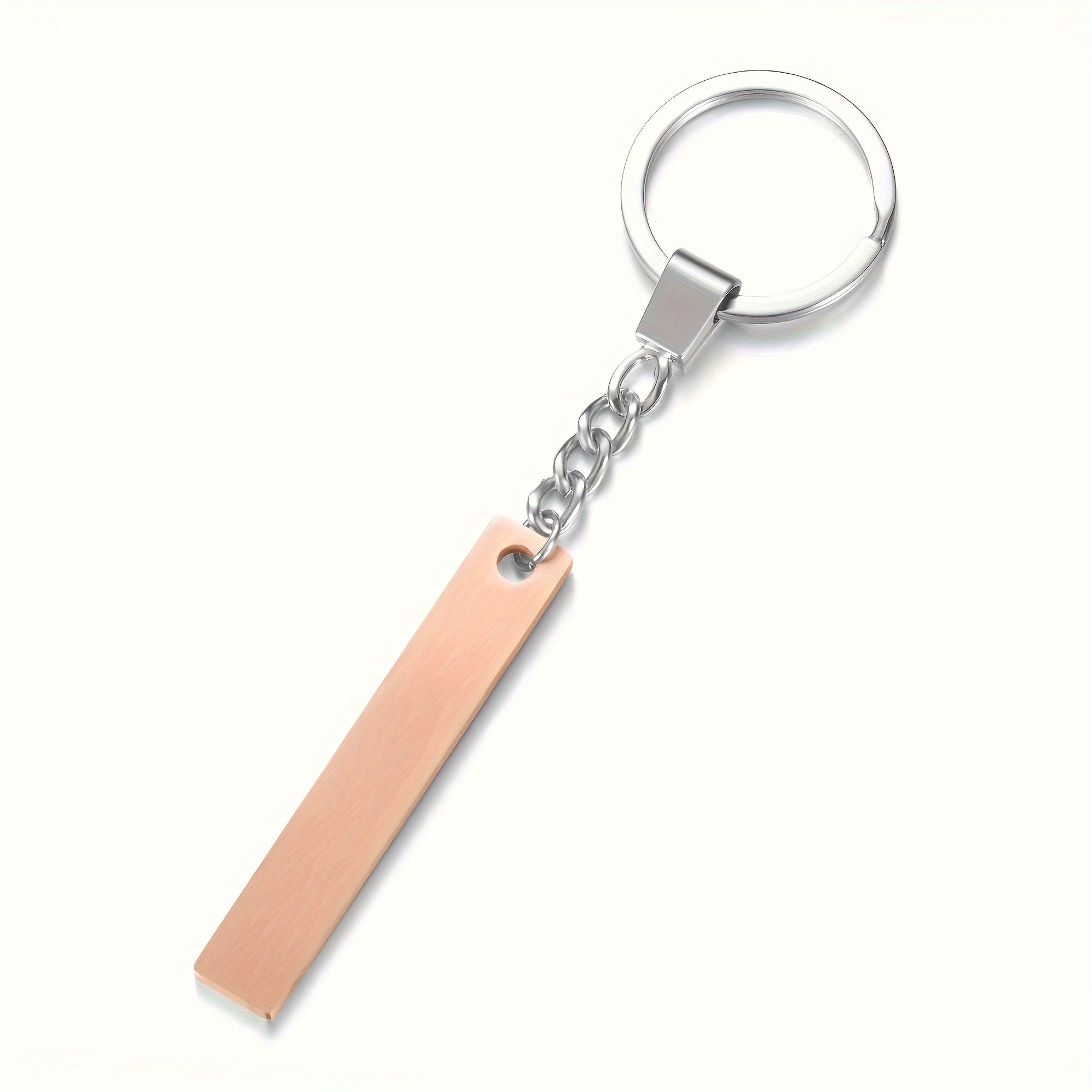 Personalized Stainless Steel Keychain