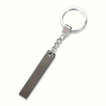 Personalized Stainless Steel Keychain