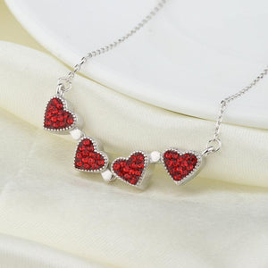 Heart Crystal Necklace