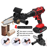 Chainsaw Drill Attachment