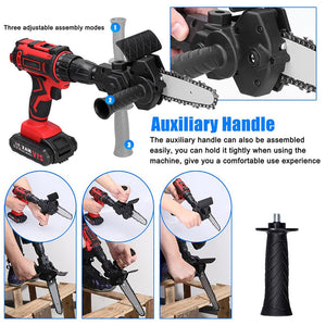 Chainsaw Drill Attachment