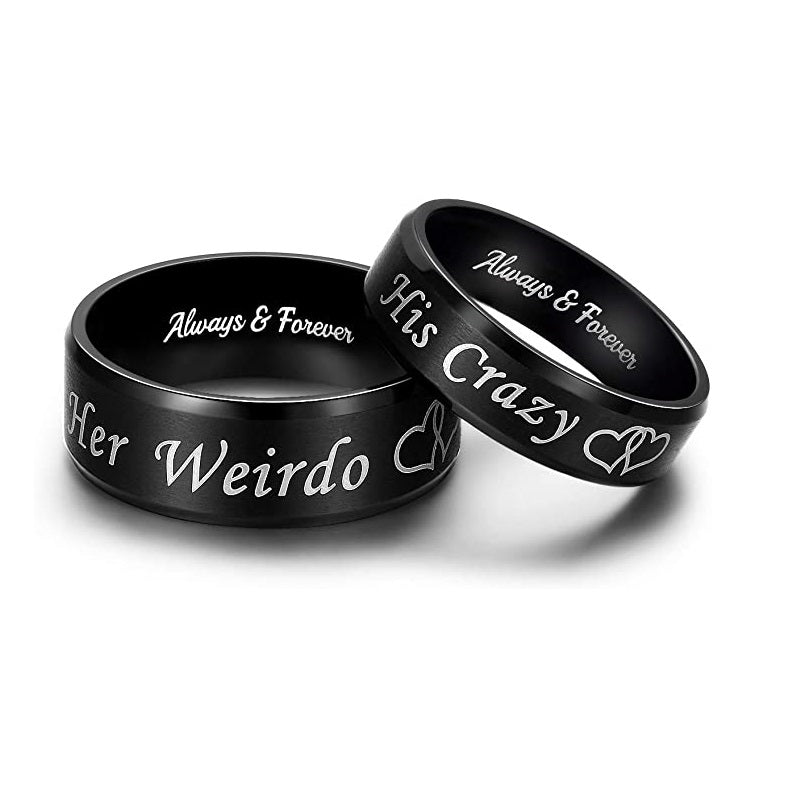 Personalized  Rings for Couples