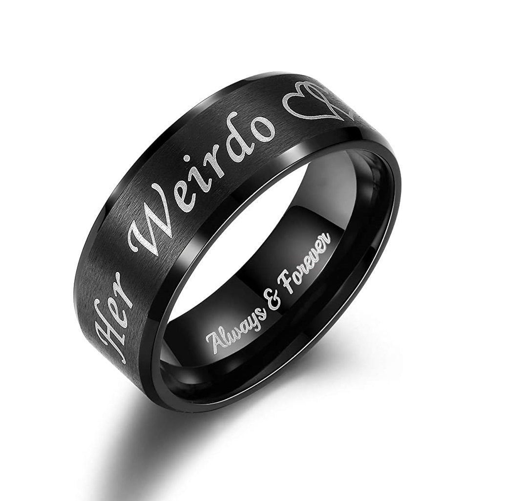 Personalized  Rings for Couples