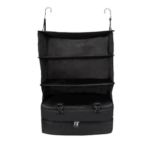 3-Layer Hanging Travel Shelves Bag Organizer