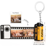 Personalized Film Roll Keychain