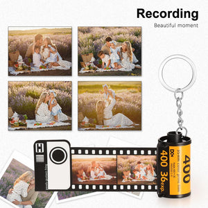 Personalized Film Roll Keychain