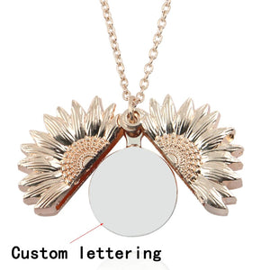 Sunflower Necklace For Women