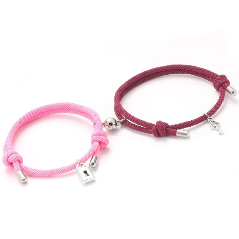 Magnetic Key & Lock Bracelets