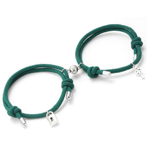 Magnetic Key & Lock Bracelets