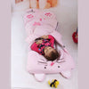 Baby Sleeping Bags Pink Sleeping Sack Cartoon Animal Dinosaur Toddler Girl Boy Children Winter Warm Cotton Sleep Bags 0-4 Years