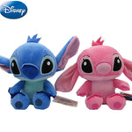 20cm Disney Lilo &amp; Stitch Couple Models Cartoon Stuffed Plush Dolls Anime Plush Baby Toys Pendant Toys Kawaii Kids Birthday Gift