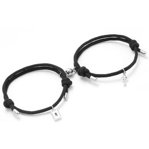 Magnetic Key & Lock Bracelets