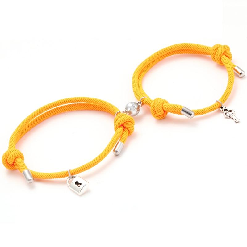 Magnetic Key & Lock Bracelets