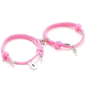 Magnetic Key & Lock Bracelets