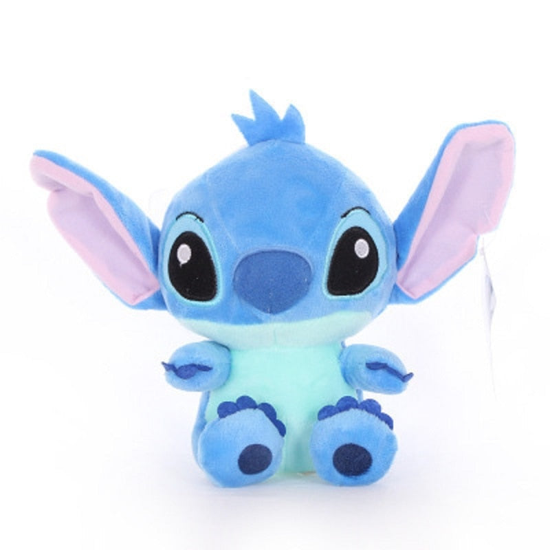 20cm Disney Lilo &amp; Stitch Couple Models Cartoon Stuffed Plush Dolls Anime Plush Baby Toys Pendant Toys Kawaii Kids Birthday Gift