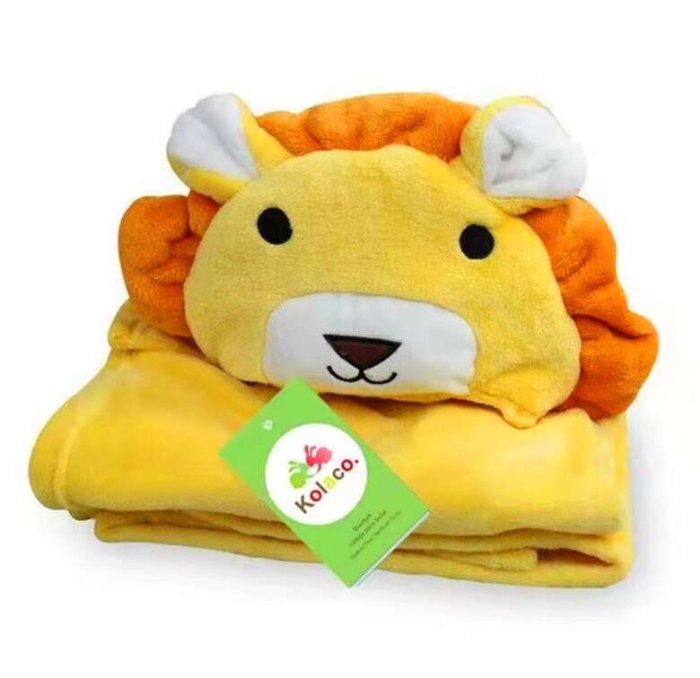 Baby Hug Blankets Newborn Swaddling Soft Fleece Swaddle Wrap Blanket Kids Cartoonthicken Cocoon Towel Bedding For 0-24 Months