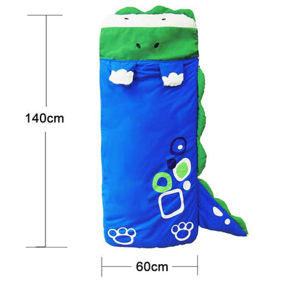 Baby Sleeping Bags Pink Sleeping Sack Cartoon Animal Dinosaur Toddler Girl Boy Children Winter Warm Cotton Sleep Bags 0-4 Years