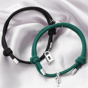 Magnetic Key & Lock Bracelets