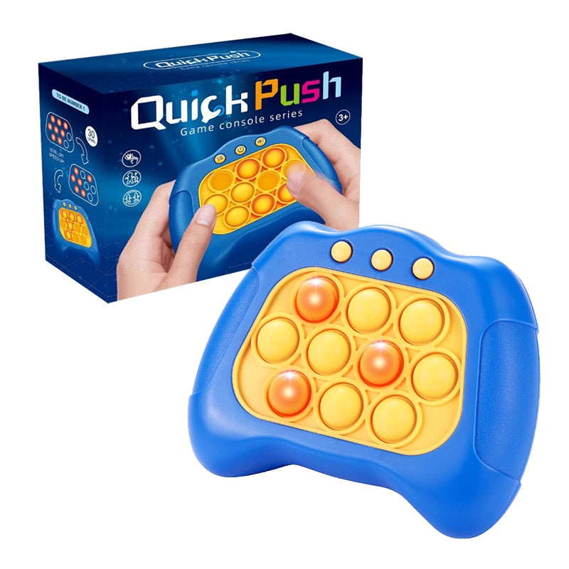 New Pop Quick Push Bubbles Game Console Series Toys