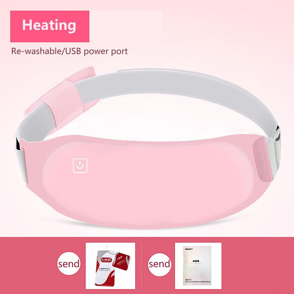 USB Portable Menstrual Belt Massage Heating Pad