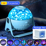 LED Star Projector Night Light 6 in 1 Planetarium