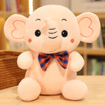 1pc Cute Soft Elephant Plush Toy Holding LOVE Heart Stuffed Toys