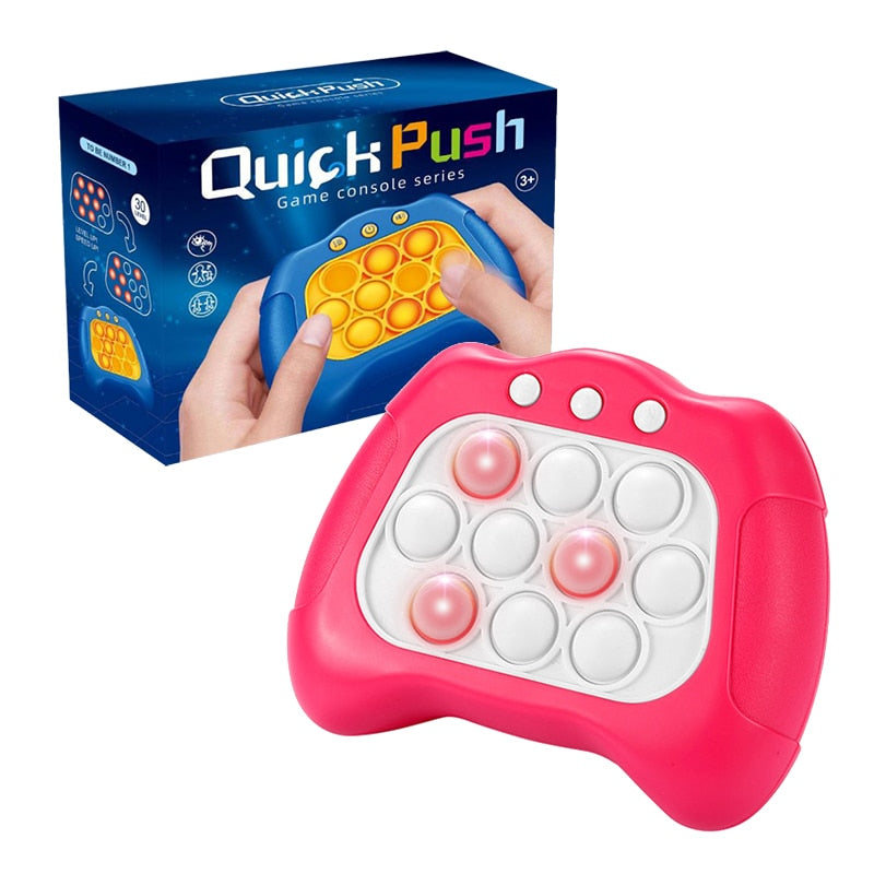 New Pop Quick Push Bubbles Game Console Series Toys