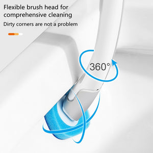 Disposable Toilet Cleaning Flushable Refill Fresh Brush