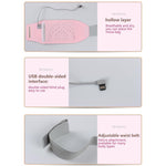 USB Portable Menstrual Belt Massage Heating Pad