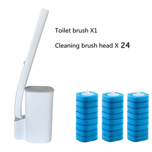 Disposable Toilet Cleaning Flushable Refill Fresh Brush