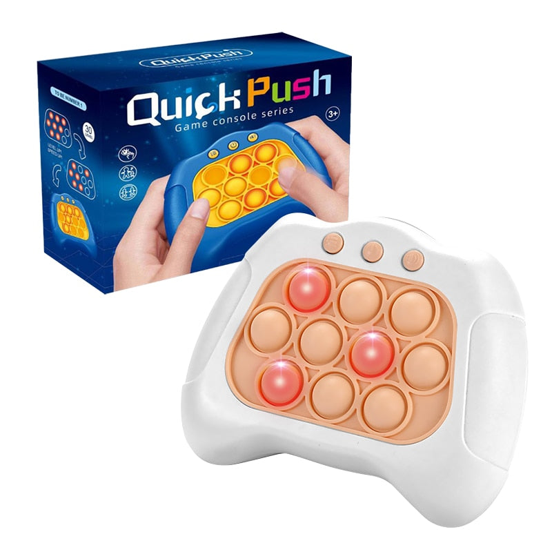 New Pop Quick Push Bubbles Game Console Series Toys