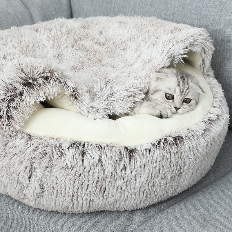 CozyCuddle Plush hideaway Bed