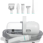 Pet Grooming Kit & Vacuum Suction with 5 Proven Grooming Tools for Dogs Cats or Other Animals