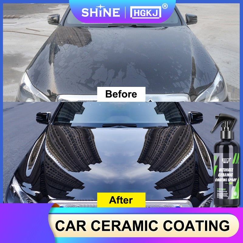 Ceramic Coating For Cars Paint Mirror Shine Crystal Wax Spray Nano Hydrophobic Anti-fouling