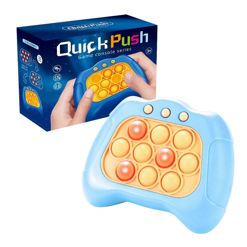 New Pop Quick Push Bubbles Game Console Series Toys