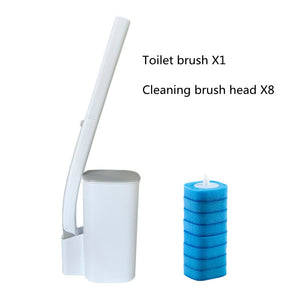 Disposable Toilet Cleaning Flushable Refill Fresh Brush