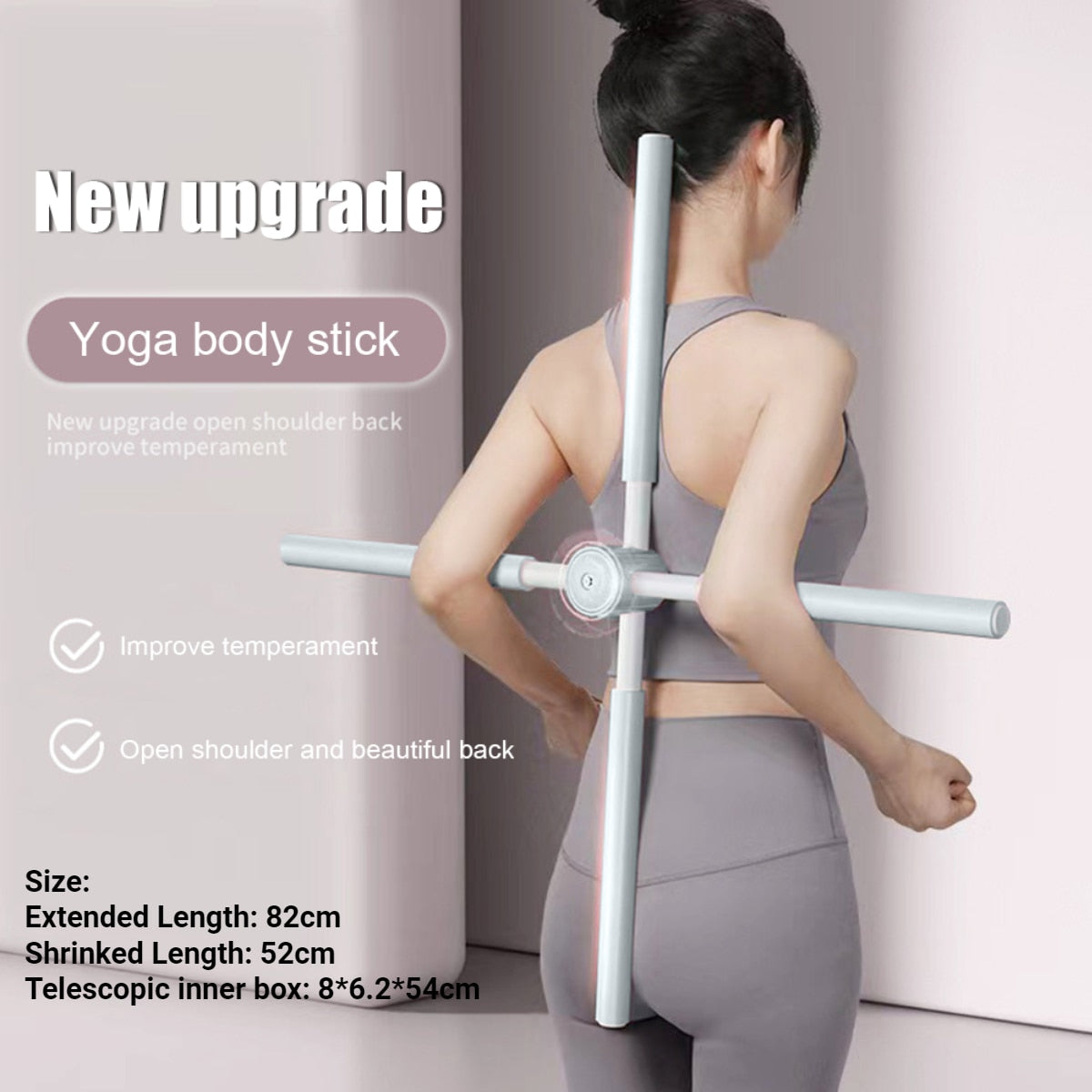 Yoga Hunchback Corrector Adjustable Open Shoulder Standing