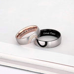 Pinky Promise Heart Rings