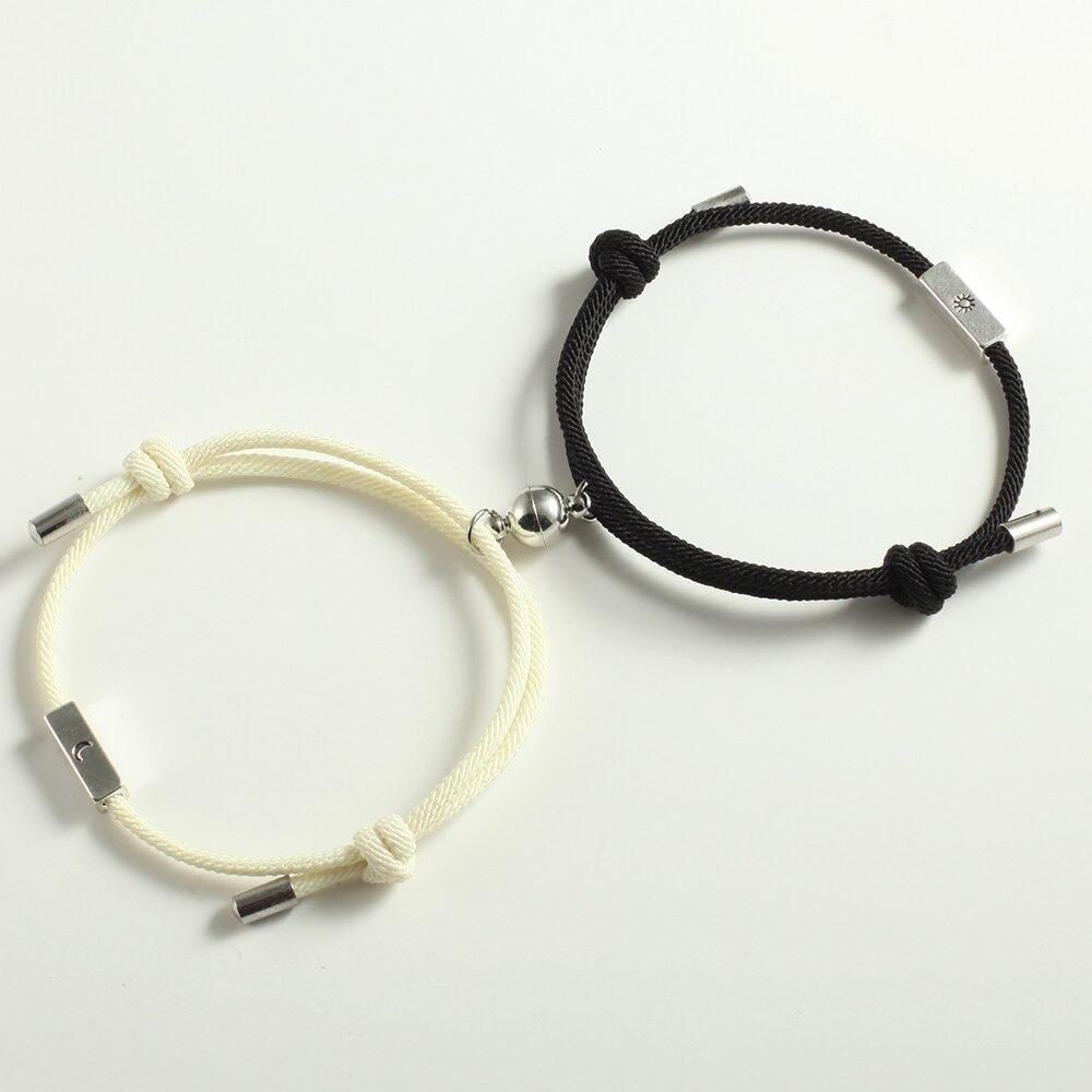 Magnetic Moon & Sun Bracelets