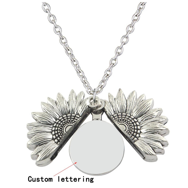 Sunflower Necklace For Women