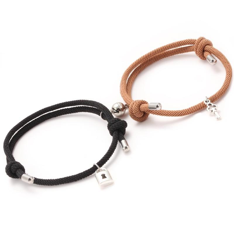 Magnetic Key & Lock Bracelets