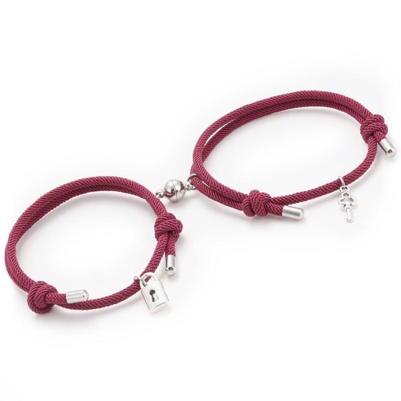 Magnetic Key & Lock Bracelets