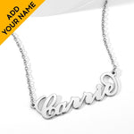 Cursive Custom Necklace