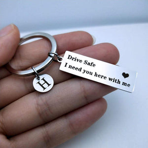 Drive Safe Customized Keychain