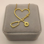 Personalized Stethoscope Necklace